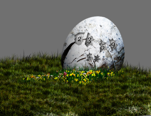 aged egg timer